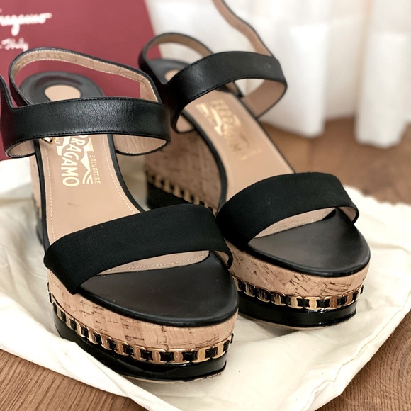 ferragamo wedges